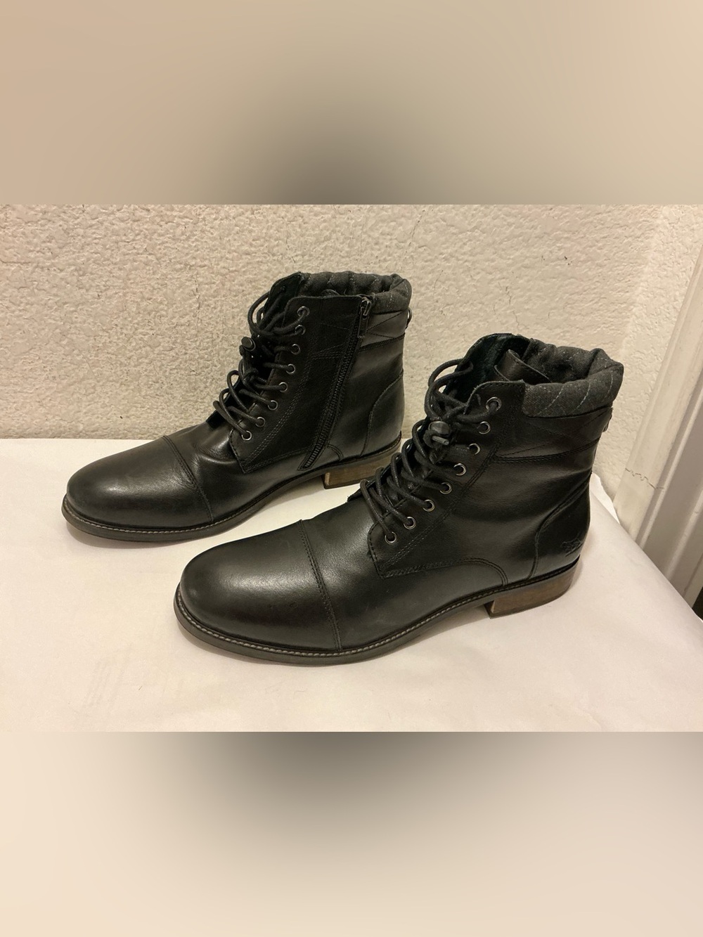 Rodd & Gunn Men's David Field Burnished Leather Boots  Lace-Up Leather